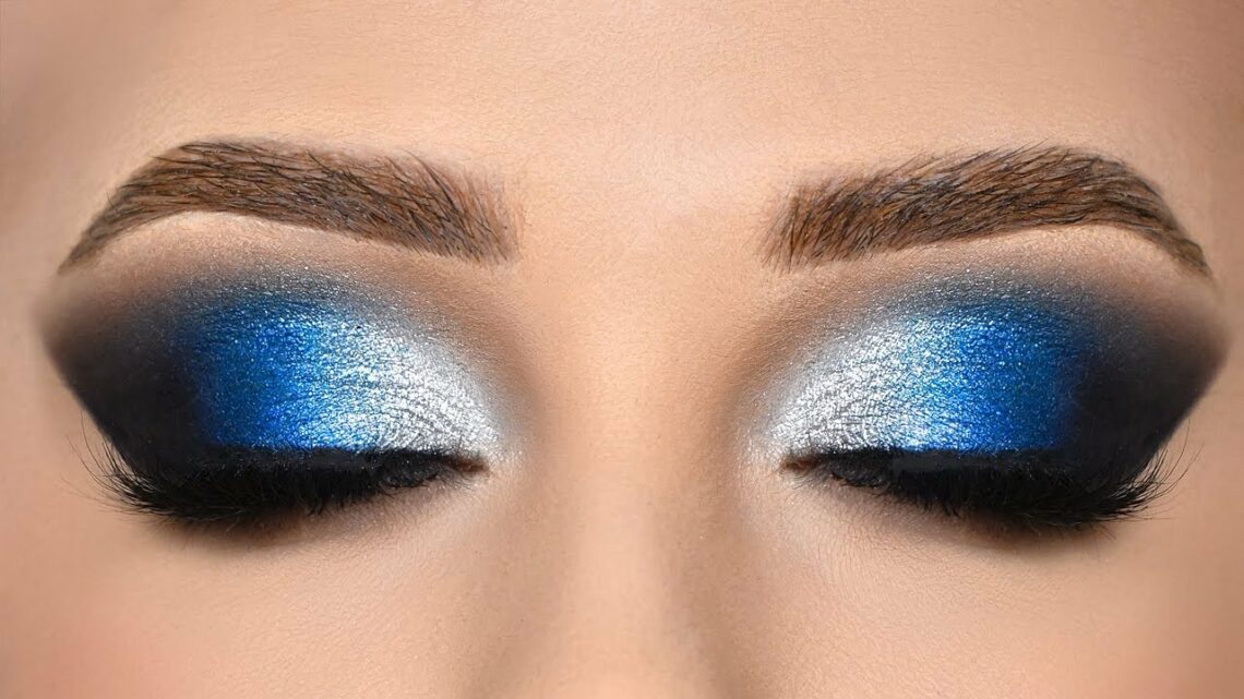 Trucco blu e argento tutorial per realizzarlo. A chi sta bene? Trucco blu e argento tutorial per realizzarlo. A chi sta bene?